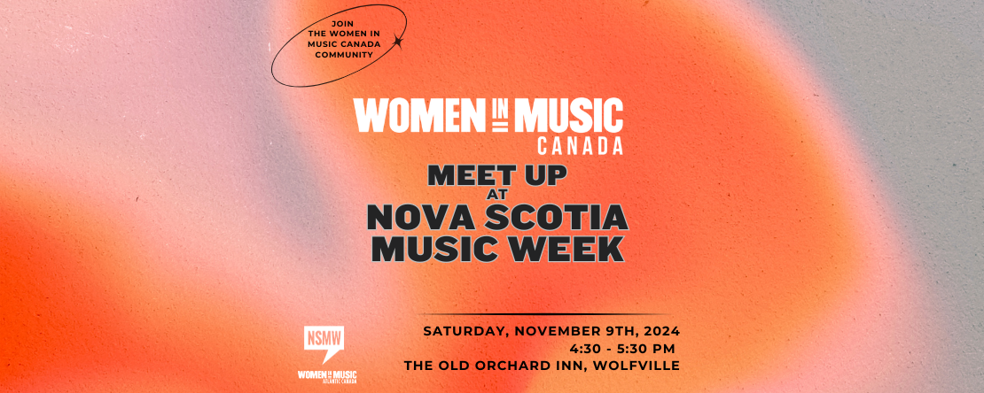 WIM Mixer Nova Scotia Music Week