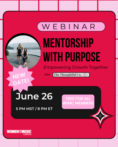 WIMC & The Thoughtful Co. Present: Mentorship With Purpose